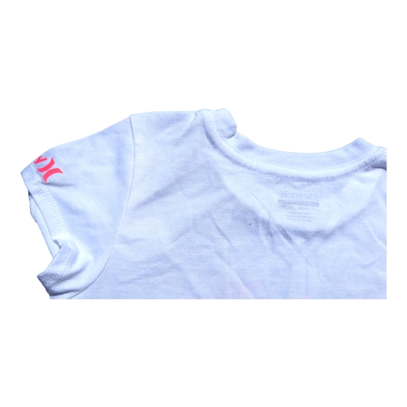 Hurley Girls XS 6/6X 5-7y Floral Graphic Tee - Picture 4 of 6